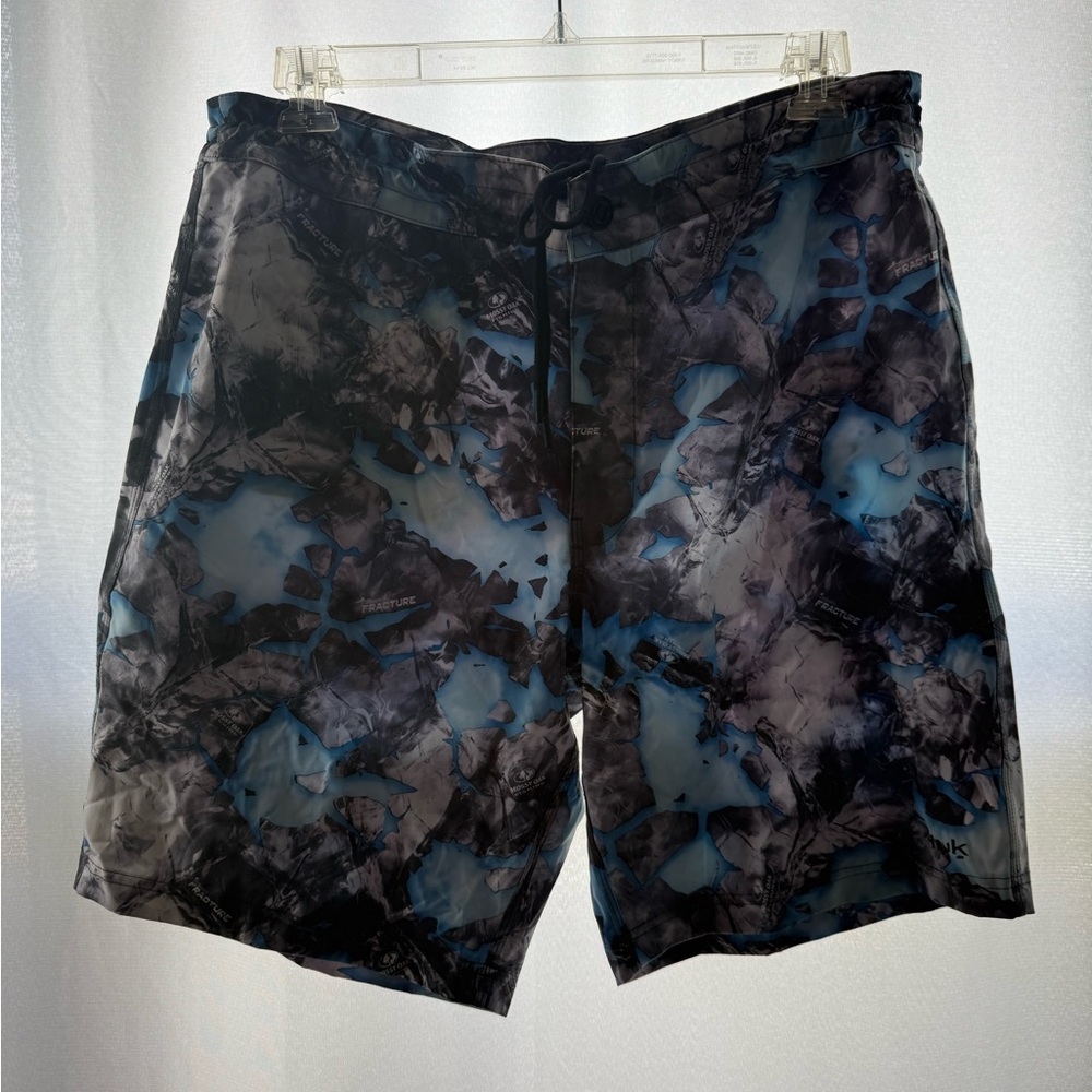 Huk Performance Fabrics Shorts - Blue and Gray